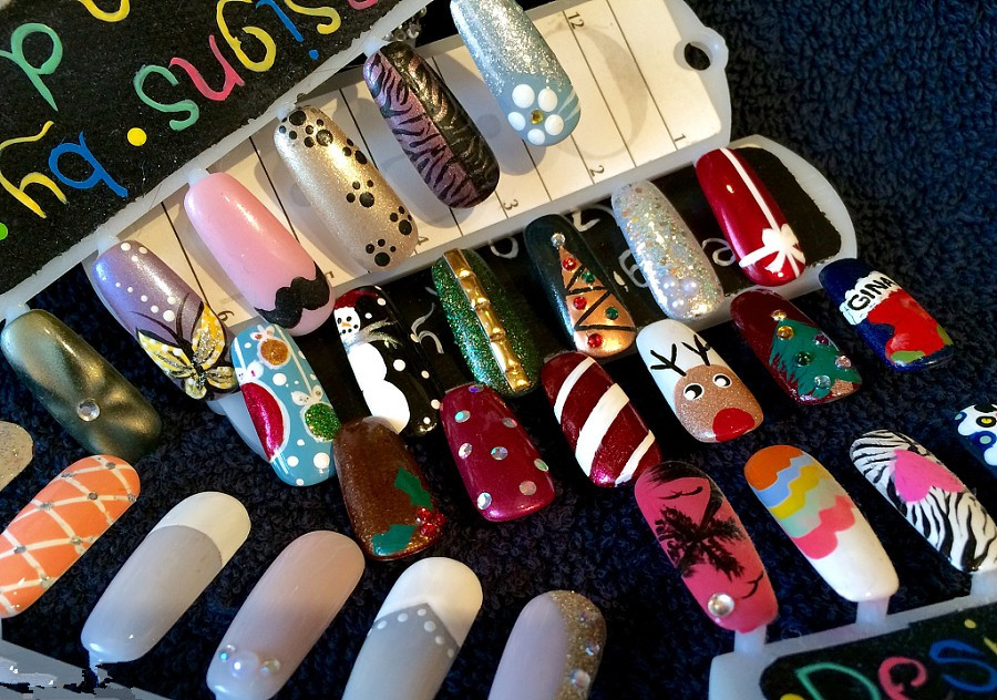 超可愛的手繪美甲！