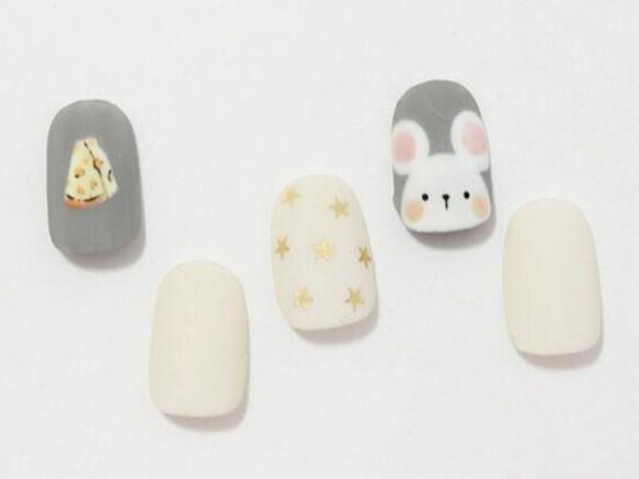 新年美甲 | 可可愛愛的鼠年美甲，也太可愛了