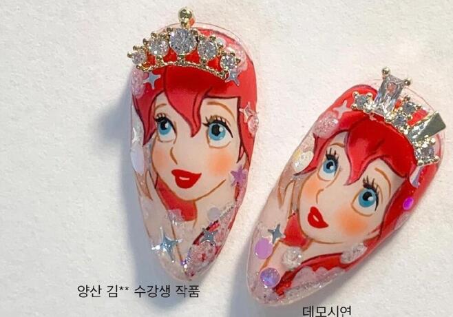 彩繪迪士尼美甲，南寧口碑好的美甲學(xué)校邀你一起畫