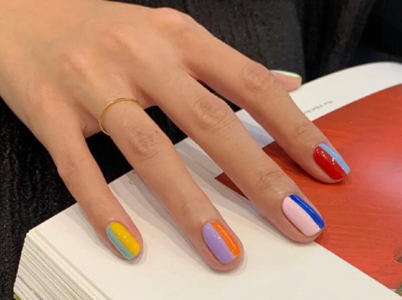 夏日跳色美甲合輯，廣西美甲師培訓班都收集好了