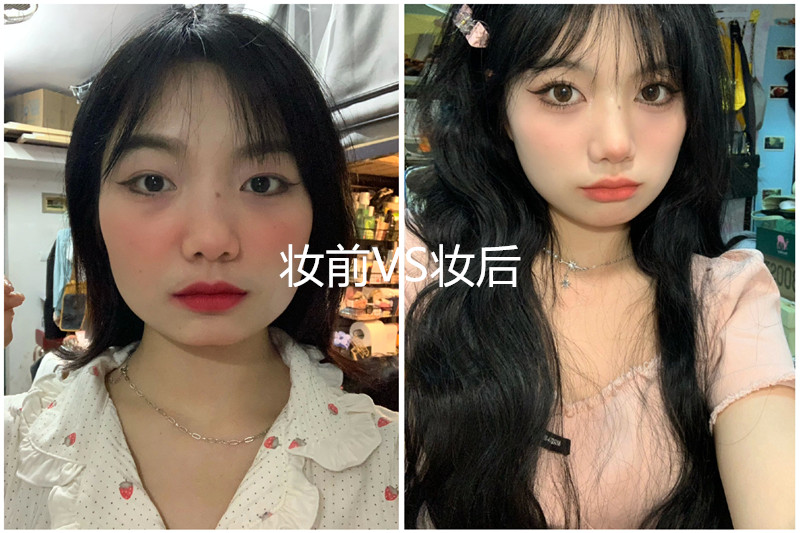 方形臉妝容教程，廣西美妝培訓(xùn)學(xué)校一對一指導(dǎo)