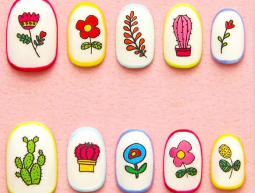 設(shè)計(jì)感藝術(shù)美甲，廣西網(wǎng)紅美甲培訓(xùn)學(xué)校分享