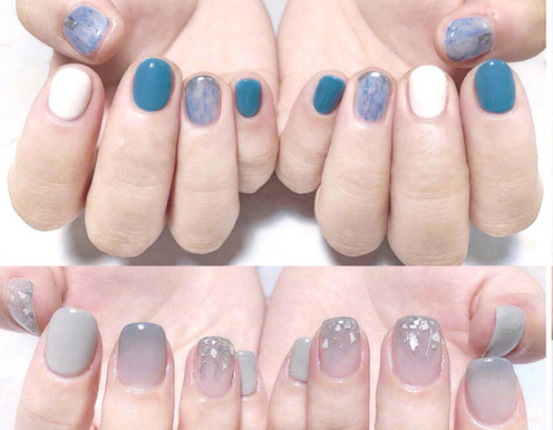 簡(jiǎn)約單色美甲，南寧美甲教學(xué)分享