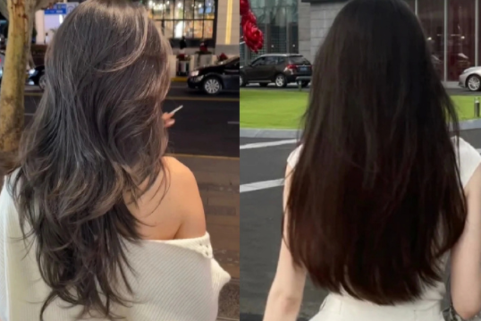 漂亮的發(fā)尾模板，南寧美發(fā)精剪造型班分享