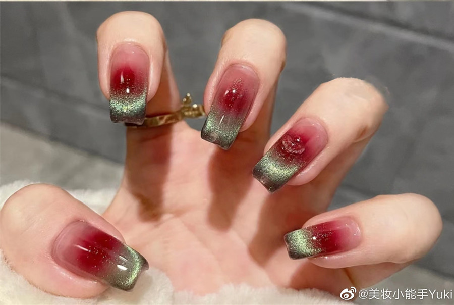 春日氛圍感美甲，廣西網紅美甲造型班推薦