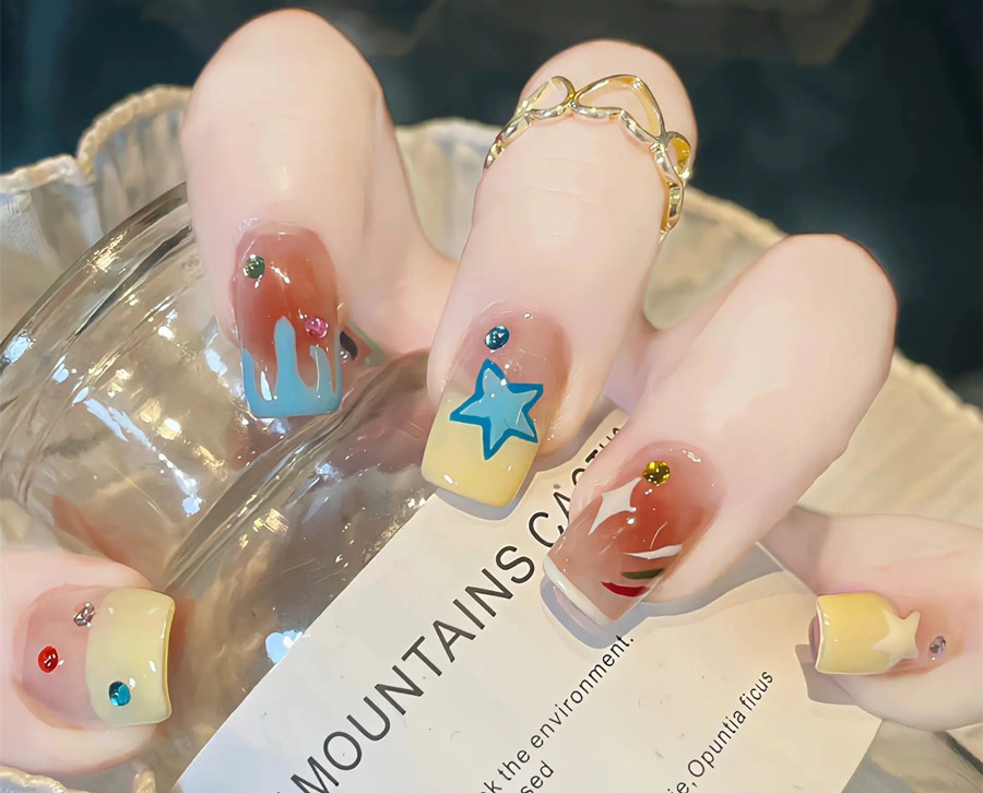 精致且少女的美甲款式，南寧美甲教學(xué)推薦