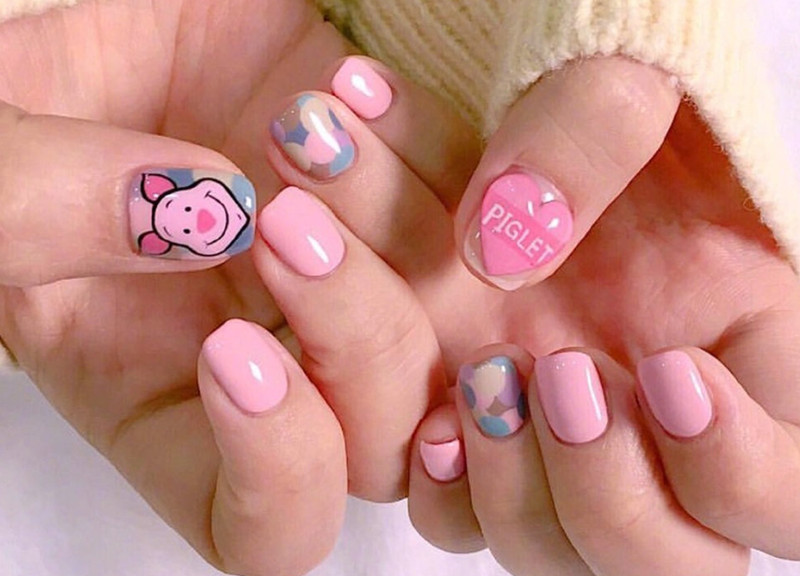 彩繪卡通美甲，南寧美甲培訓(xùn)機(jī)構(gòu)分享
