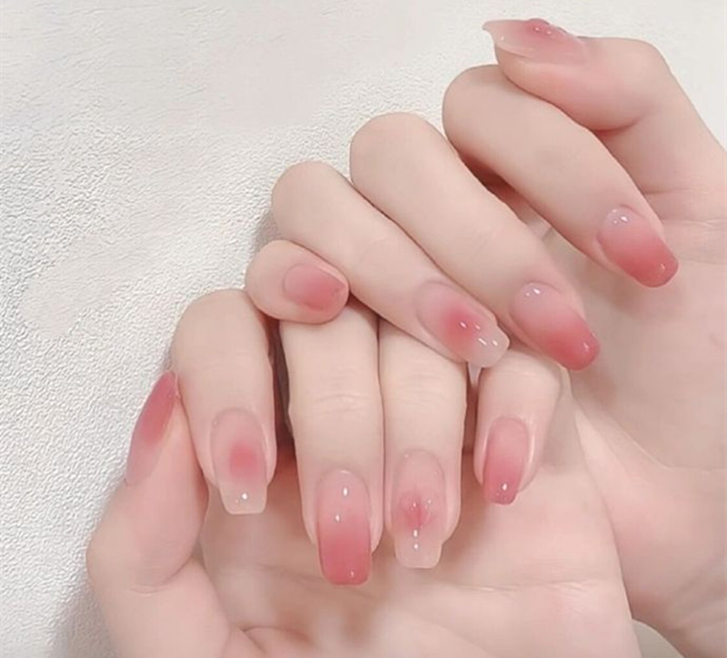 腮紅美甲圖片，廣西美甲造型網(wǎng)紅班分享