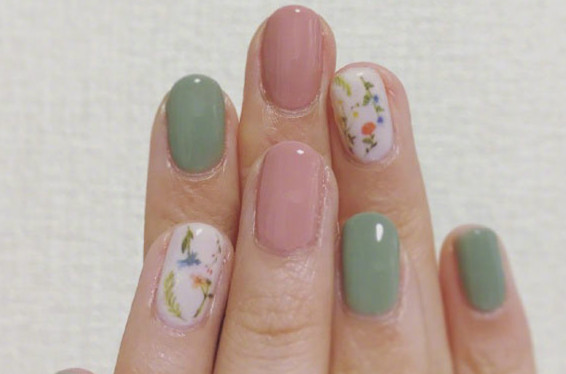 干花美甲教程，學(xué)美甲在南寧