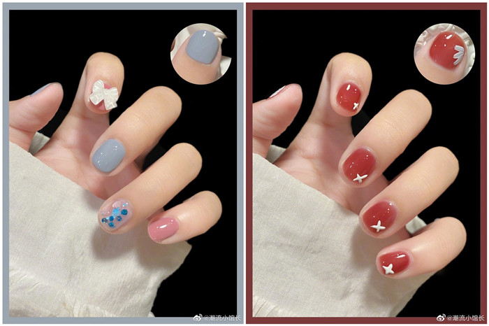 廣西美甲網(wǎng)紅造型班：冰透美甲，俏皮可愛(ài)又童趣