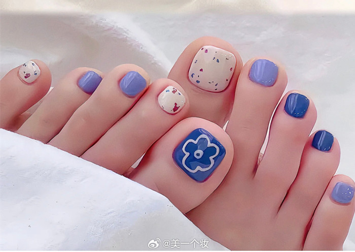 夏日腳丫美甲，南寧美甲師造型班分享