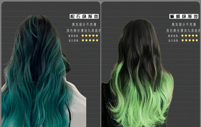 小眾漸變發(fā)色推薦，廣西染發(fā)造型培訓(xùn)分享