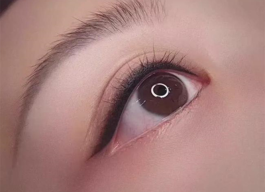 美瞳線發(fā)藍暈色的解決方法，南寧美瞳線學(xué)習(xí)