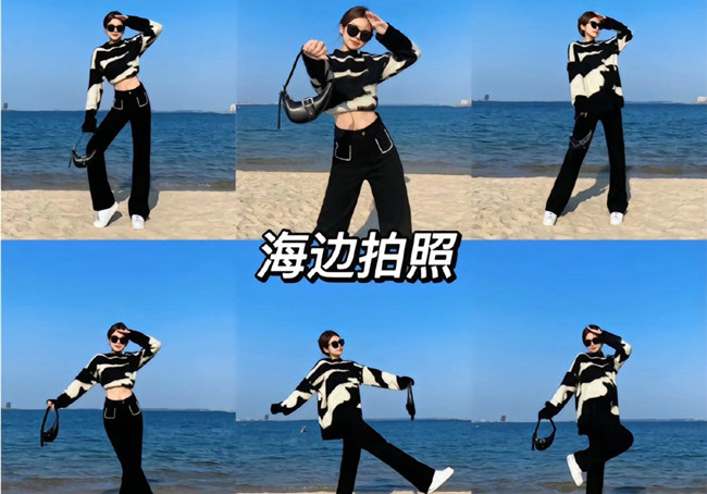 海邊拍照怎么出大片？廣西化妝形象拍照培訓(xùn)教你