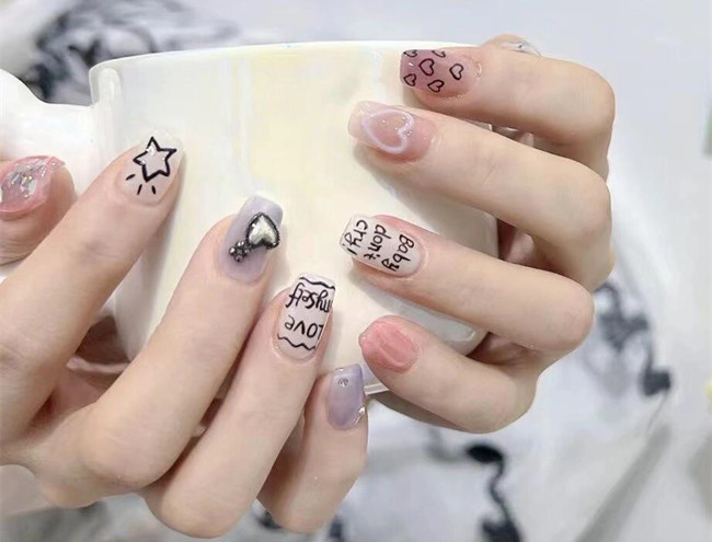 短小童趣美甲，南寧美甲培訓(xùn)短期作品