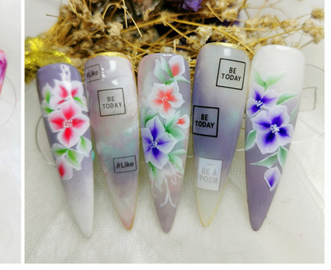 3D手繪美甲，南寧美甲學(xué)校排行榜推薦