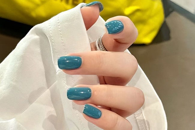 適合夏天的純色美甲，南寧美甲培訓(xùn)速成班整理