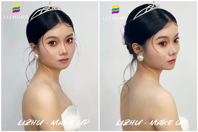 簡(jiǎn)約優(yōu)雅新娘造型，從零開(kāi)始學(xué)新娘妝