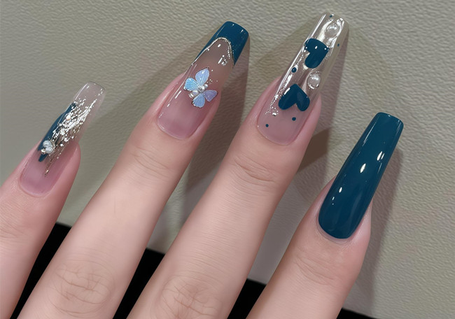 初秋輕奢美甲，南寧美甲職業(yè)培訓(xùn)推薦款式