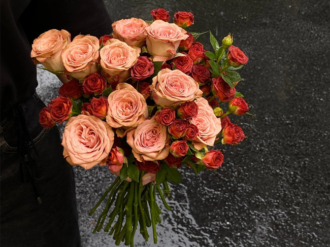 初秋浪漫感花束，南寧花藝師學(xué)校分享