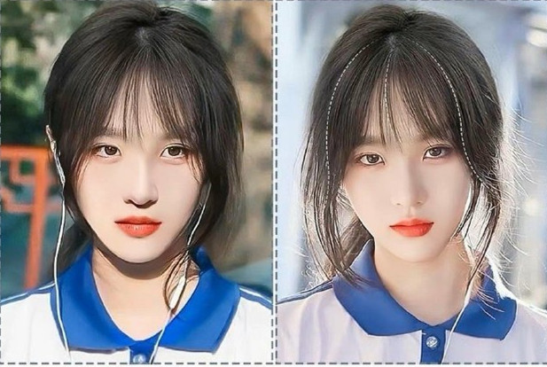 網(wǎng)紅劉海特點(diǎn)分析，廣西美發(fā)造型形象