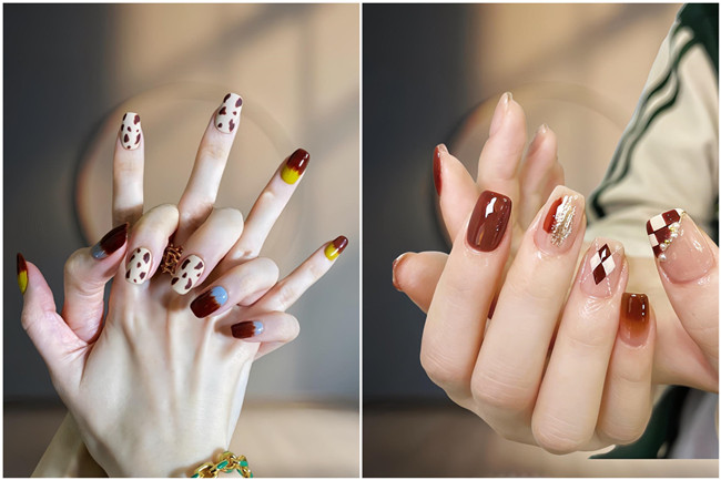  通勤小短甲推薦 ???，廣西美甲造型職校整理