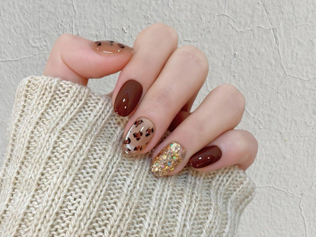 瑪瑙色系美甲，南寧美甲款式分享