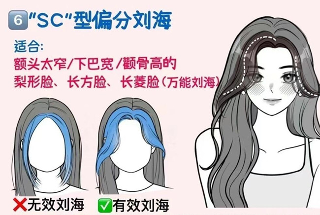 如何護理偏分劉海？廣西女發(fā)剪裁培訓