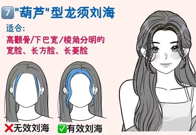 如何護理龍須劉海？南寧女士理發(fā)