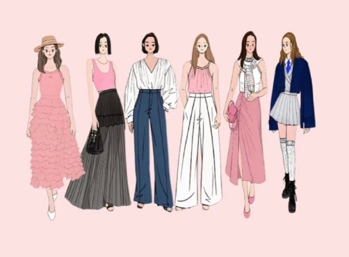 女生一周穿衣搭配指南，廣西化妝造型形象學(xué)校分享