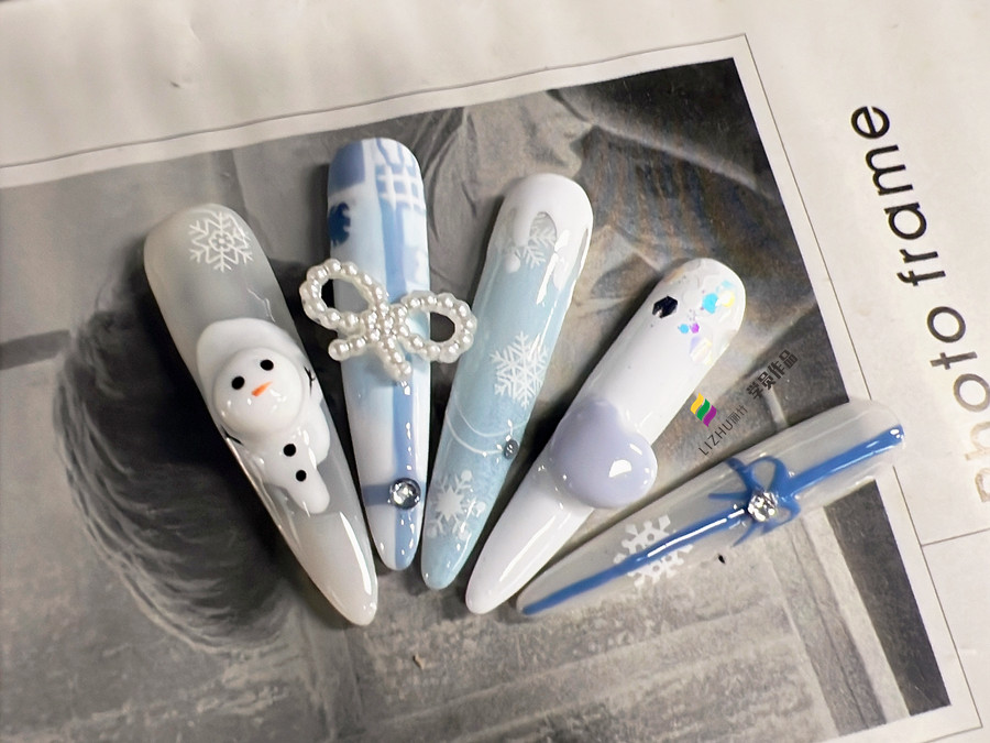 0基礎(chǔ)學美甲課堂作品技法解析