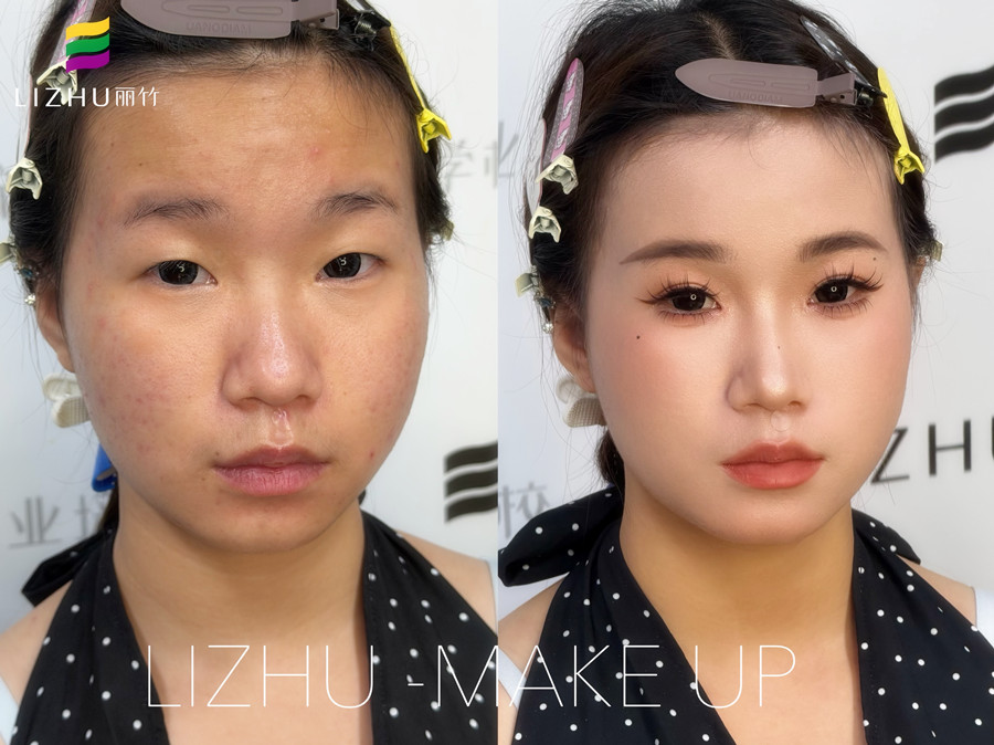 單眼皮調(diào)整技巧，廣西彩妝專業(yè)學(xué)校分享技巧